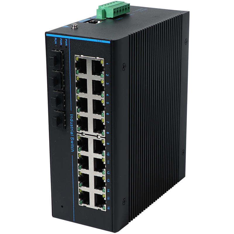 A6工业级管理型千兆4光16电交换机